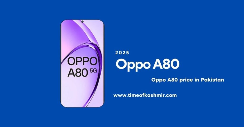 Oppo A80 mobile image and price